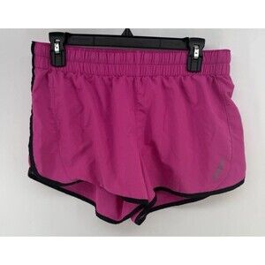 Reebok Play Dry Running Shorts Womens Medium Pink Athletic Performance Wear